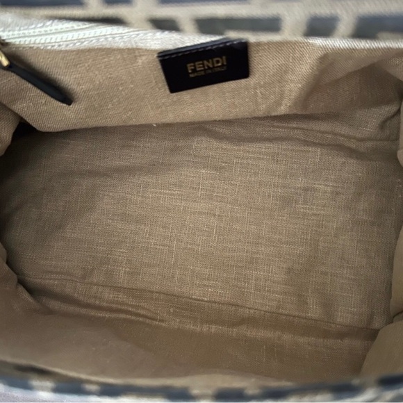 FENDI Zucchino Mamma Shoulder Bag AMAZING CONDITION - Picture 7 of 8